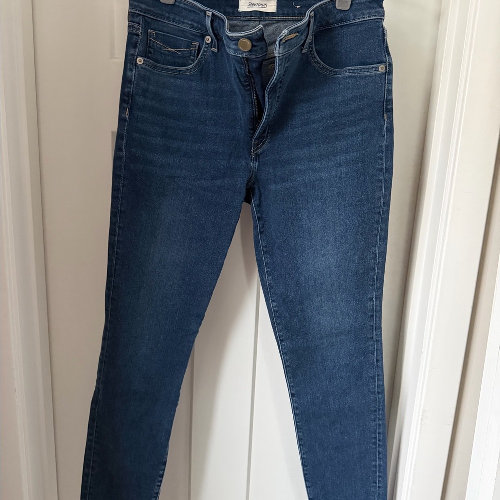 Classic Blue Skinny Jeans for Women